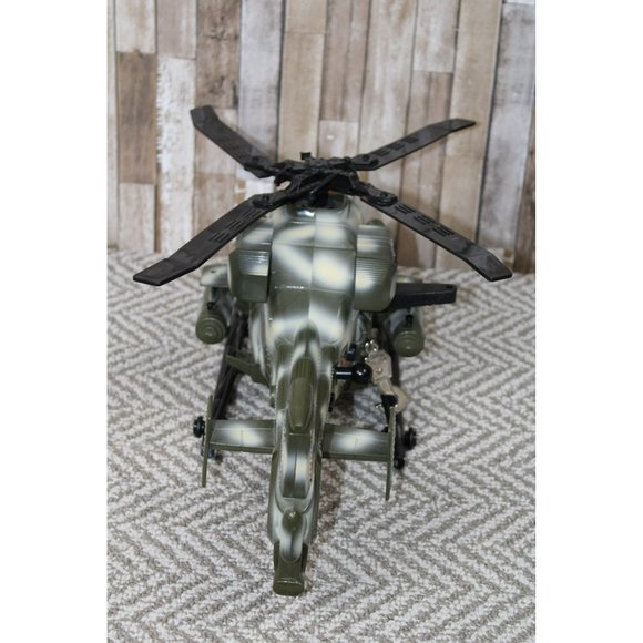 2001 GI Joe US Army Helicopter 2HQ-12w/Power Winch - Works! - Picture 4 of 13